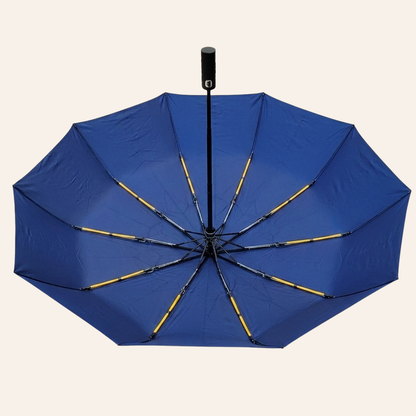 Automatic Open Close Umbrella – 46 Inch Large Foldable Rain Umbrella – Strong  & Waterproof Folding Umbrella for Men & Women